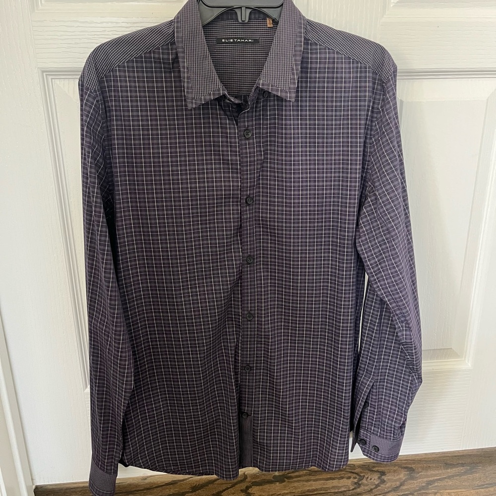 Elie Tahari Men’s Button Up Shirt